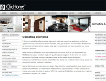 Tablet Screenshot of clichome.it